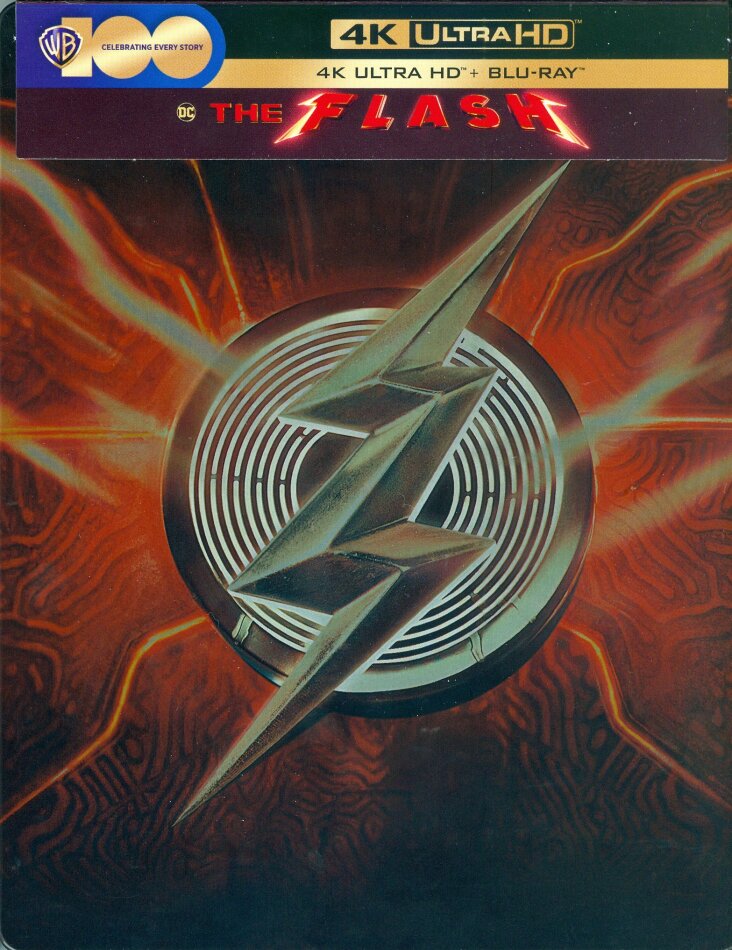 The Flash (2023) Edizione Limitata, Steelbook, 4K Ultra HD + Blu-ray