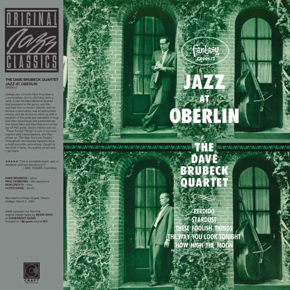Dave Brubeck - Jazz At Oberlin 2023 Reissue, Concord Records, LP