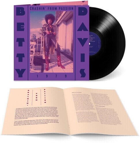 Betty Davis - Crashin From Passion 2023 Reissue, Light In The Attic, Black Vinyl, LP