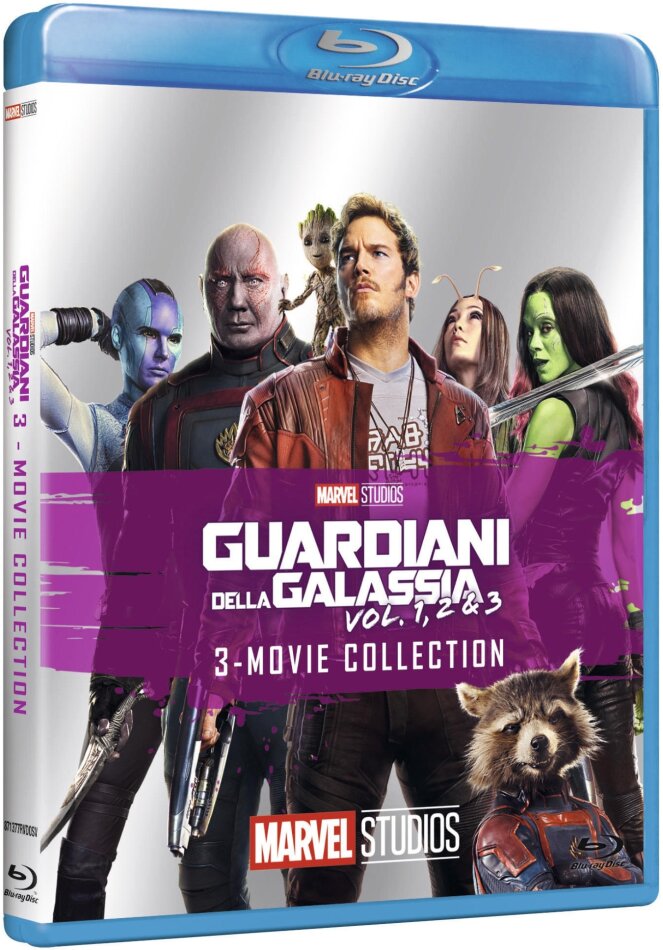 Guardiani della Galassia Vol. 1, 2 & 3 - 3-Movie Collection 3 Blu-ray