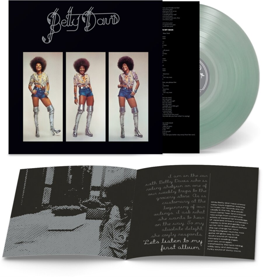 Betty Davis - --- 2023 Reissue, Coke Bottle Clearwax Vinyl, LP