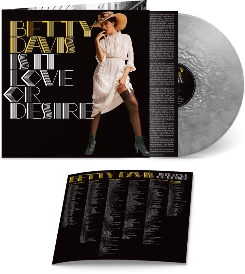 Betty Davis - Is It Love Or Desire 2023 Reissue, Silver Vinyl, LP