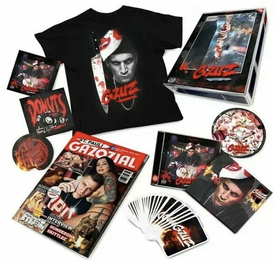 Gzuz (187 Strassenbande) - GZUZ + T-Shirt XL, Boxset