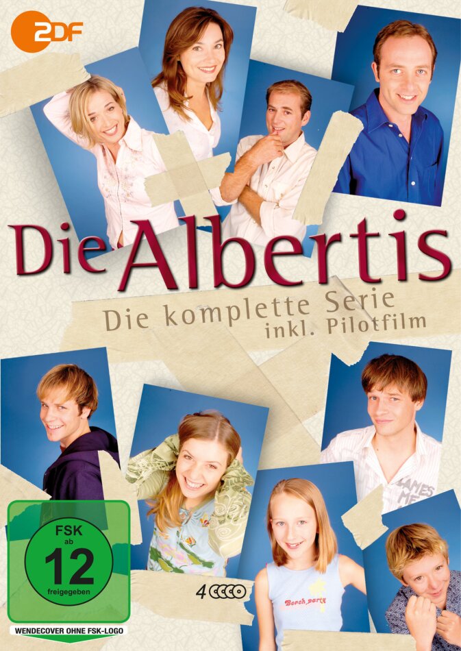Die Albertis - Die komplette Serie + Pilotfilm 4 DVDs