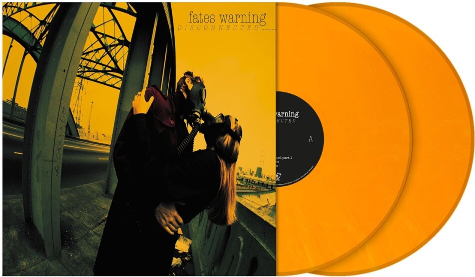 Fates Warning - Disconnected 2023 Reissue, Limited Edition, orange white marbled vinyl, 2 LPs