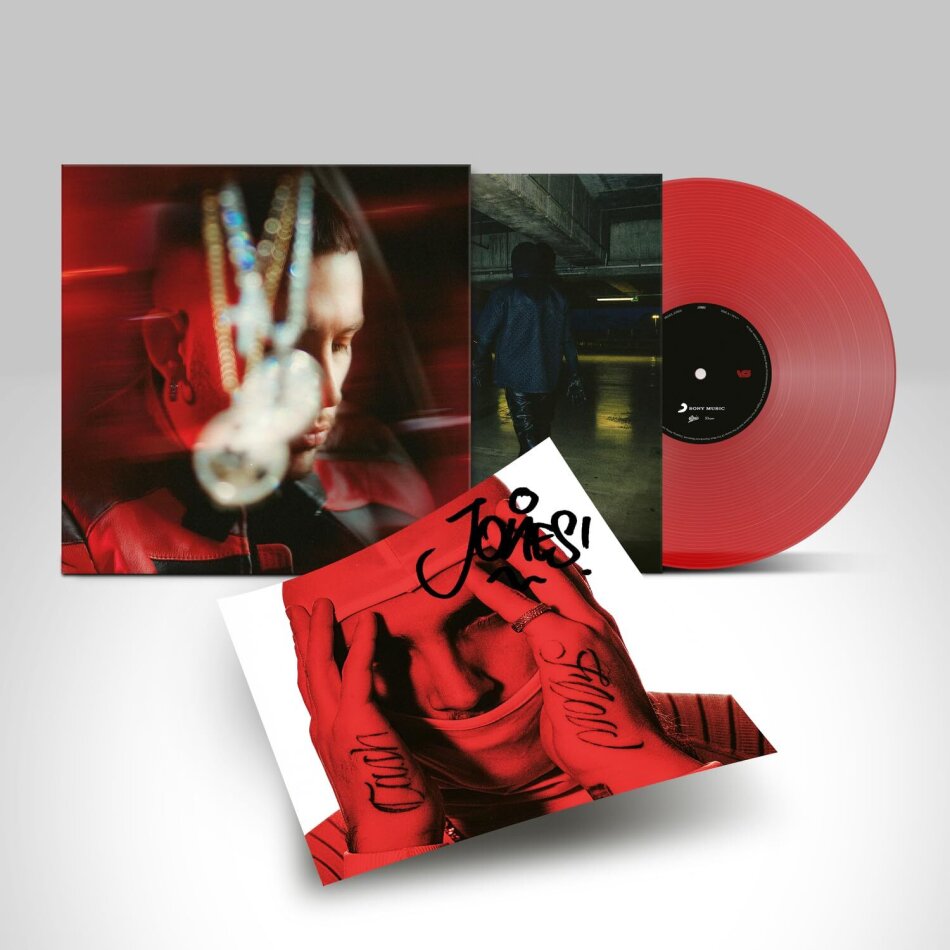 Vegas Jones - Jones Autographed, Limited Edition, Red Vinyl, LP