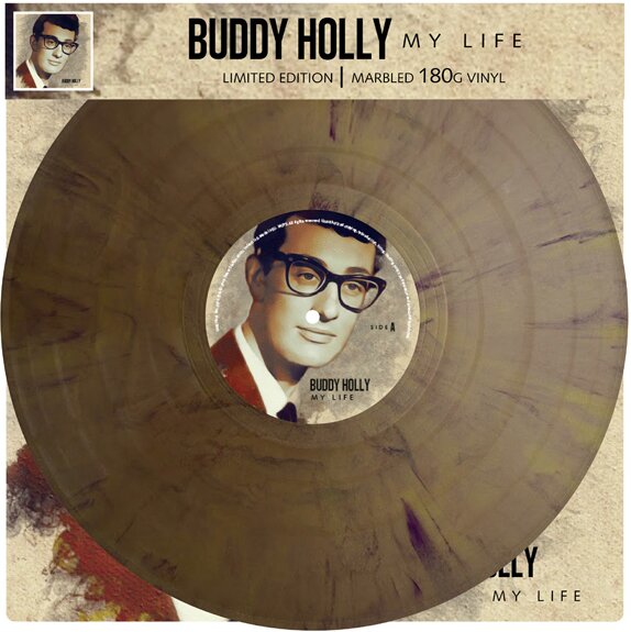 Buddy Holly - My Life 2023 Reissue, Marbled Vinyl, LP