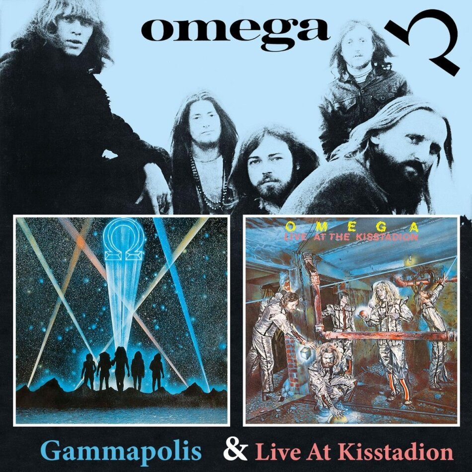 Omega - Gammapolis & Live At Kisstadion 2 CDs