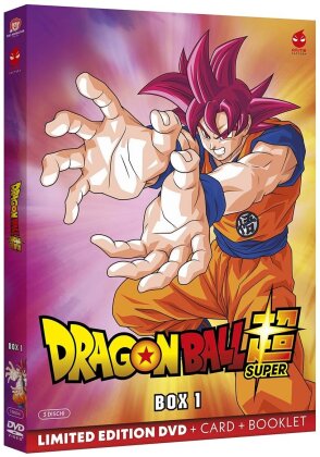 Dragon Ball Super - Box 1 (+ Card, + Booklet, Limited Edition, 3 DVDs)