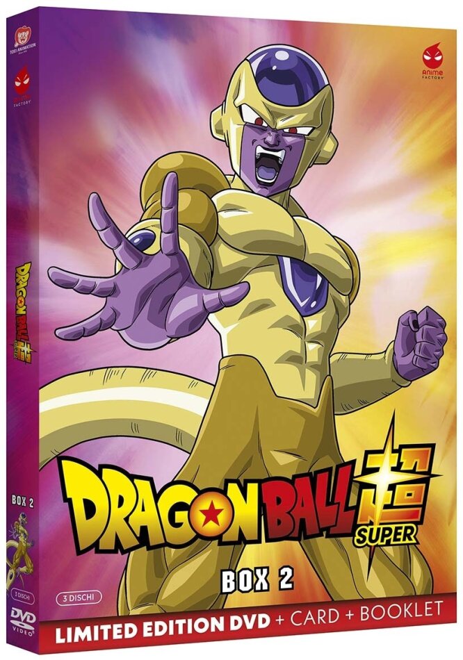 Dragon Ball Super - Box 2 + Card, + Booklet, Edizione Limitata, 3 DVD