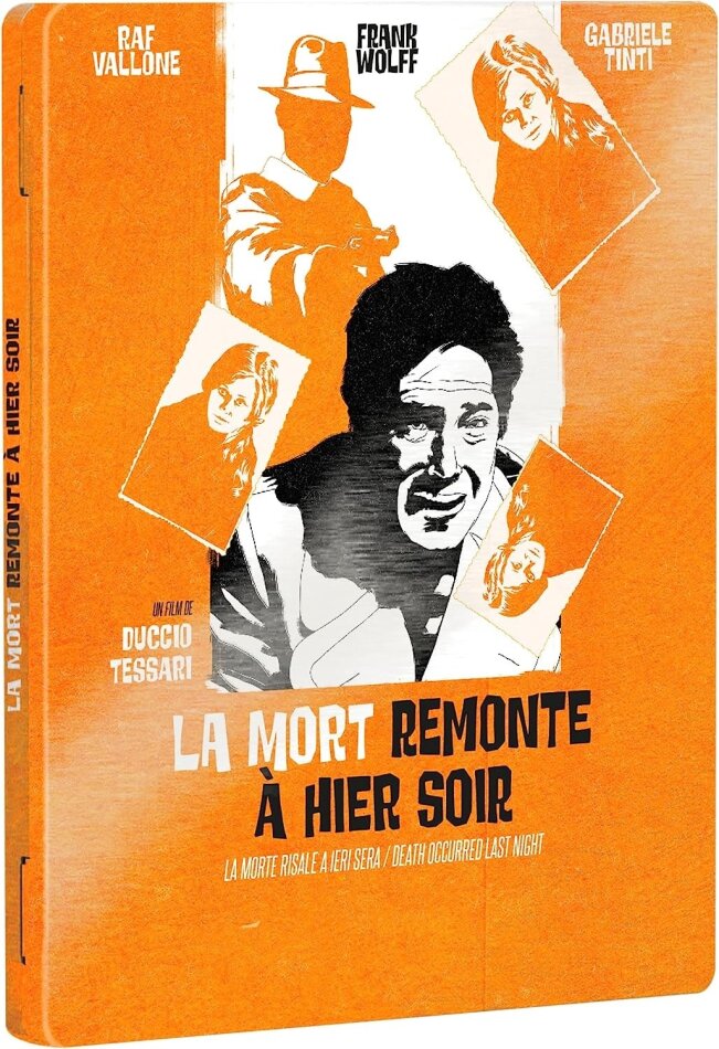 La mort remonte à hier soir (1970) FuturePak, Édition Limitée, Blu-ray + DVD