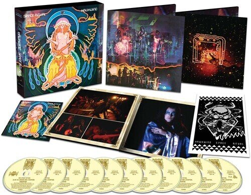 Hawkwind - Space Ritual 2023 Reissue, Atomhenge, 50th Anniversary Edition, Box, 10 CDs + Blu-ray