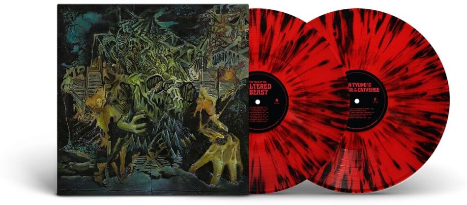 King Gizzard & The Lizard Wizard - Murder Of The Universe 2023 Reissue, Cosmic Carnage Edition, Black/Red Vinyl, 2 LPs
