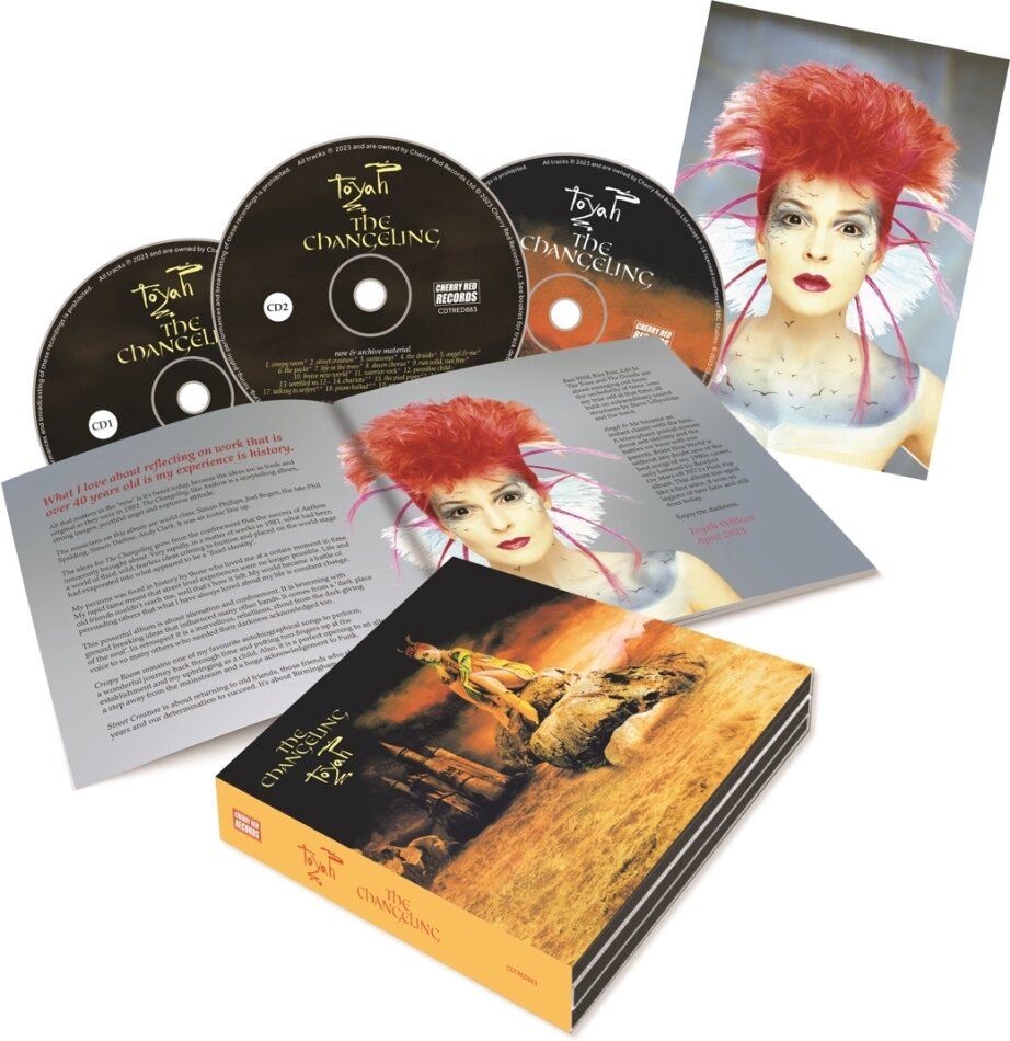 Toyah - The Changeling 2023 Reissue, Cherry Red Records, 2 CD + DVD