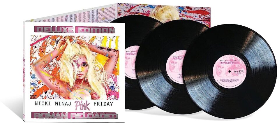 Nicki Minaj - Pink Friday: Roman Reloaded 2023 Reissue, Republic Records, Deluxe Edition, 3 LP