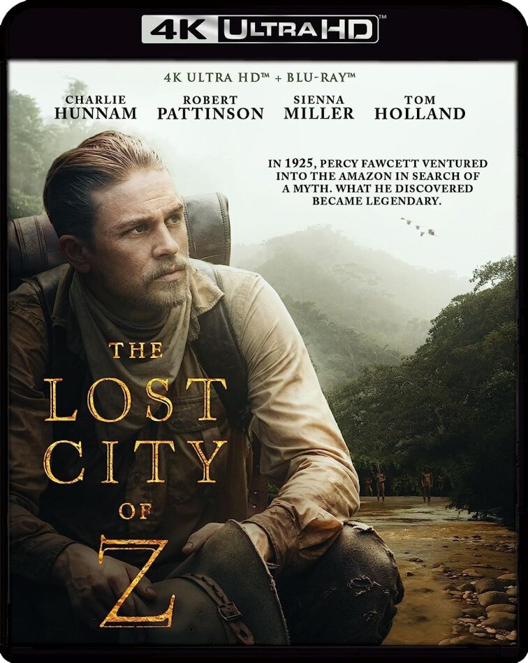 The Lost City of Z (2016) 4K Ultra HD + Blu-ray