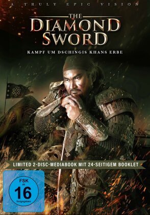 The Diamond Sword - Kampf um Dschingis Khans Erbe (2016) (Édition Limitée, Mediabook, Blu-ray + DVD)