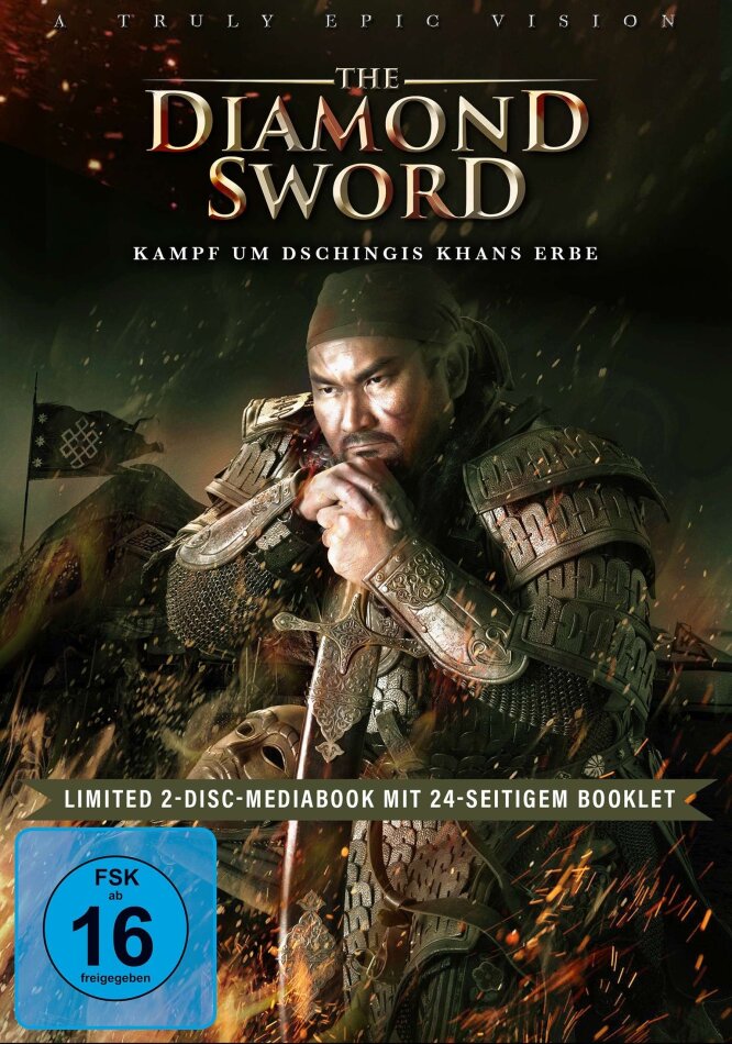 The Diamond Sword - Kampf um Dschingis Khans Erbe (2016) Limited Edition, Mediabook, Blu-ray + DVD