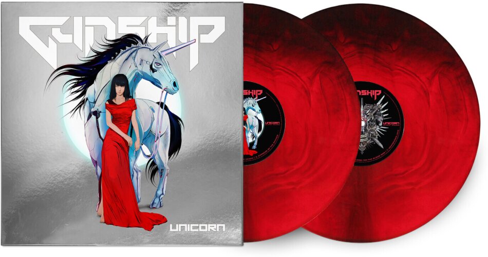 Gunship - Unicorn Limited Edition, Blood+Chrome Coloured Vinyl, 2 LPs