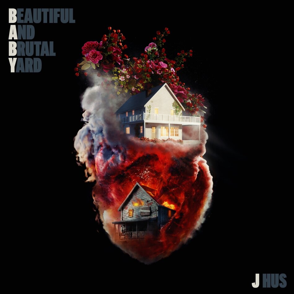 J Hus - Beautiful and Brutal Yard Limited Edition, White Vinyl, 2 LPs