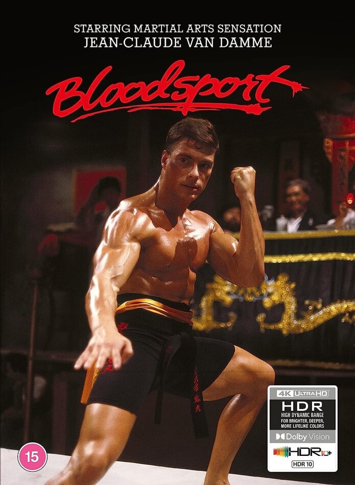 Bloodsport (1988) Cover A, Limited Collector's Edition, Mediabook, 4K Ultra HD + Blu-ray