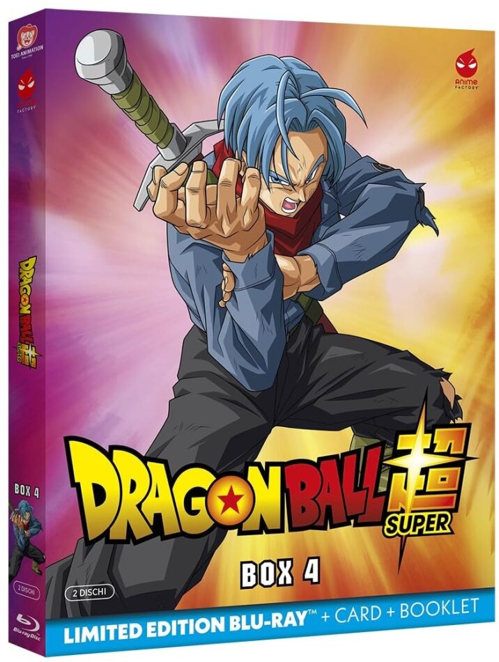 Dragon Ball Super - Box 4 + Card, + Booklet, Edizione Limitata, 2 Blu-ray