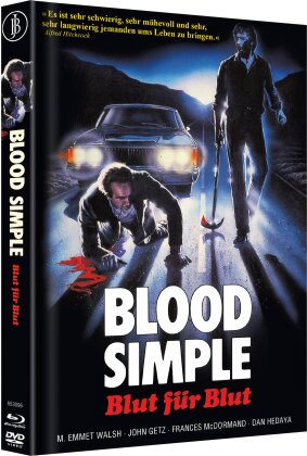 Blood Simple (1984) (Cover A, Director's Cut, Limited Edition, Mediabook, Blu-ray + DVD)