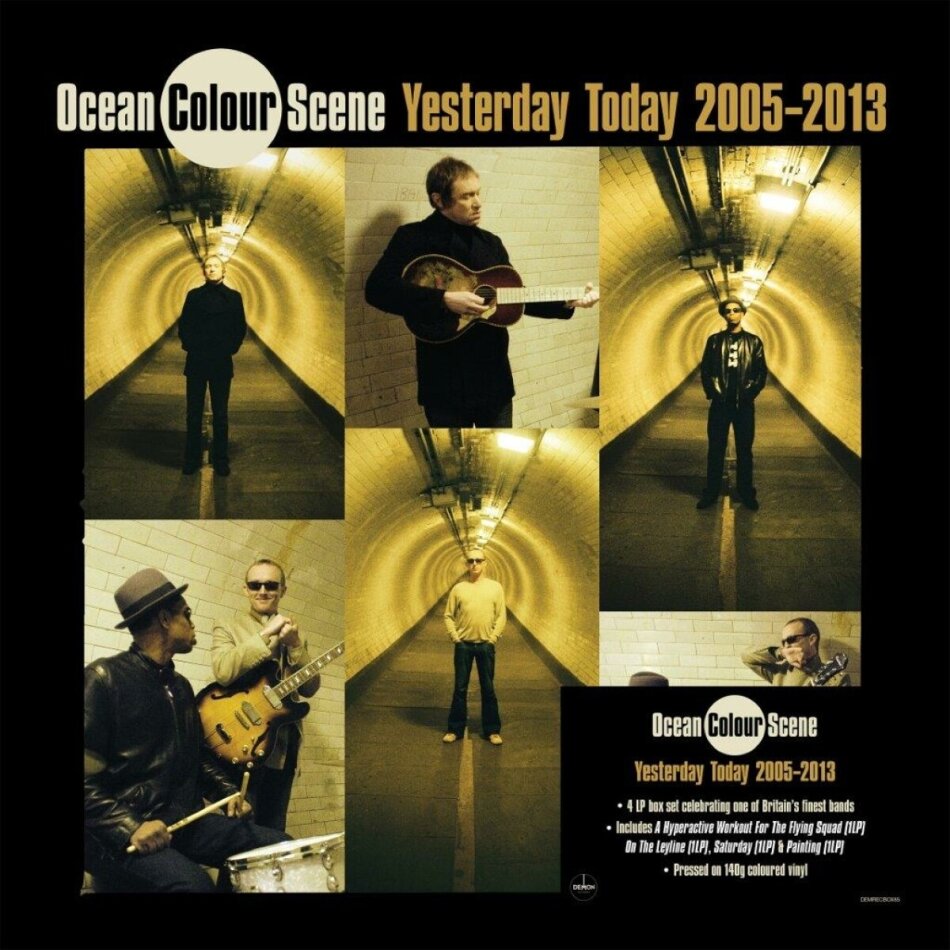Ocean Colour Scene - Yesterday Today 2005-2013 Boxset, 140 Gramm, Colored, 4 LPs