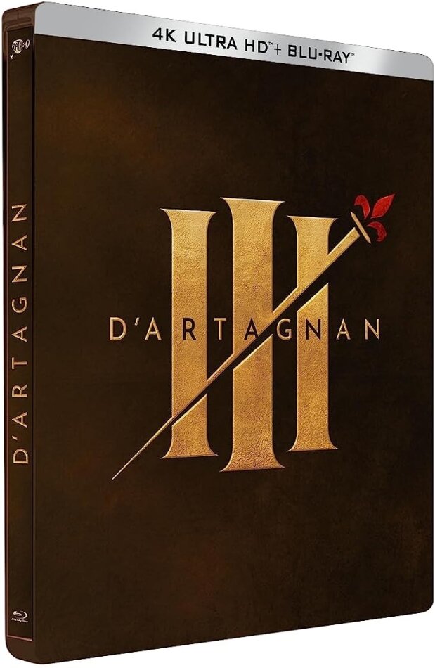I Tre Moschettieri - D'Artagnan (2023) Edizione Limitata, Steelbook, 4K Ultra HD + Blu-ray