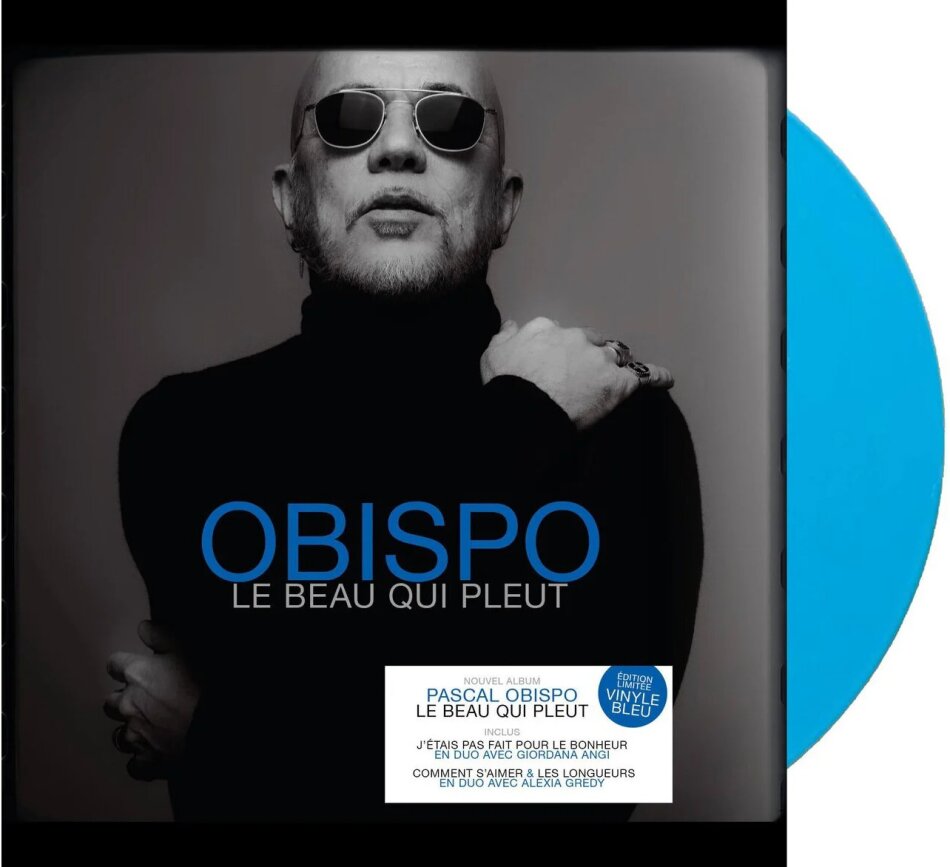 Pascal Obispo - Le Beau Qui Pleut Blue Vinyl, 2 LP