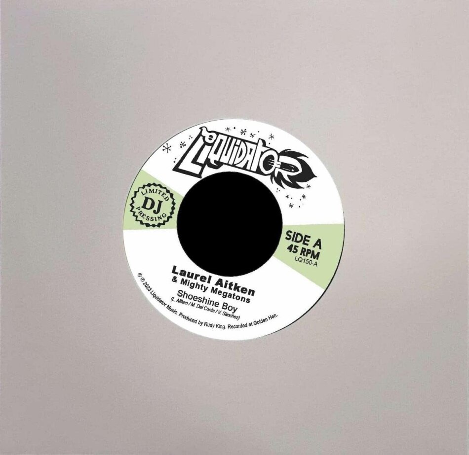 Laurel Aitken & Mighty Megatons - Shoeshine Boy / Woman A Go Mad Me 7" Single