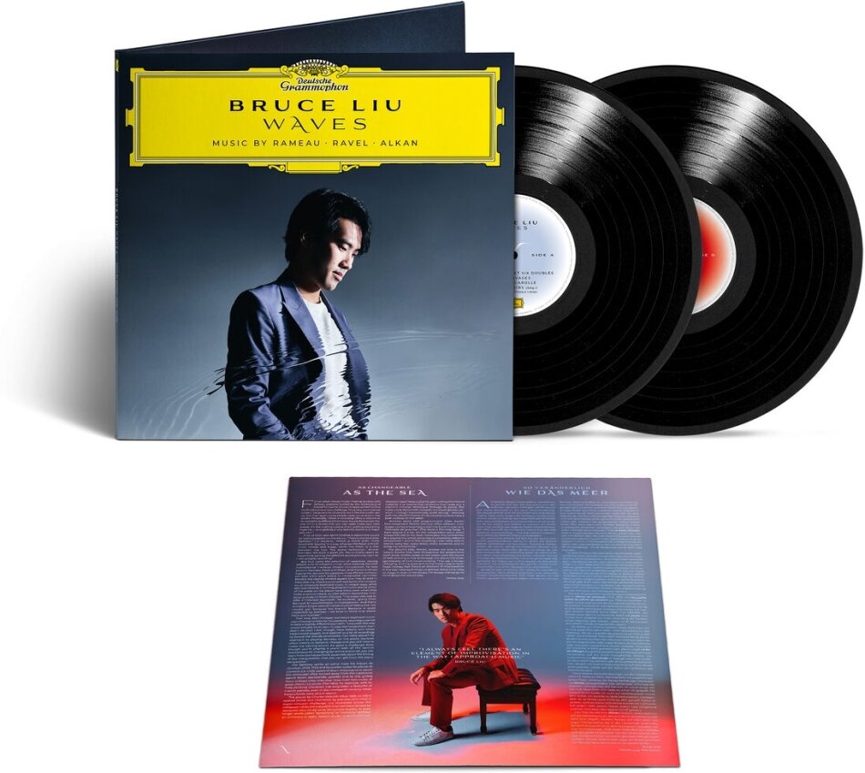 Jean-Philippe Rameau (1683-1764), Maurice Ravel (1875-1937), Charles-Valentin Alkan (1813-1888) & Bruce Liu - Waves 2 LPs