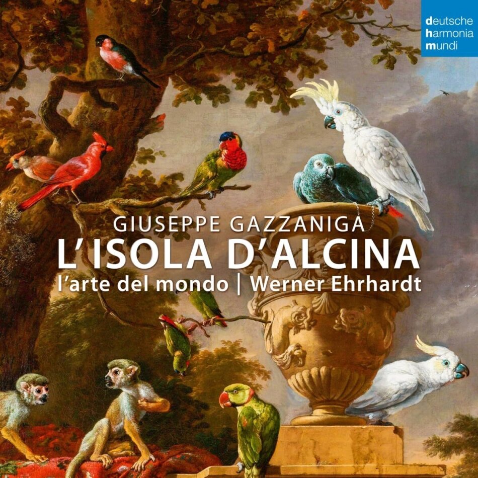 Werner Ehrhardt, L'Arte Del Mondo, + & Giuseppe Gazzaniga (1743-1818) - L'isola d'Alcina 2 CDs