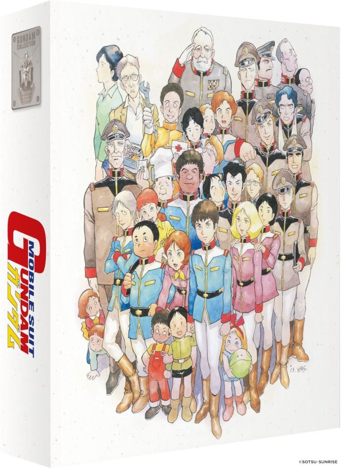 Mobile Suit Gundam - Partie 1/2 Édition Collector, 4 Blu-ray