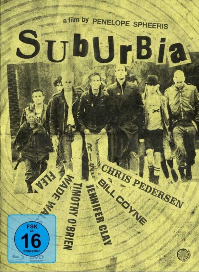 Suburbia (1983) Cover A, Édition Limitée, Mediabook, Blu-ray + DVD