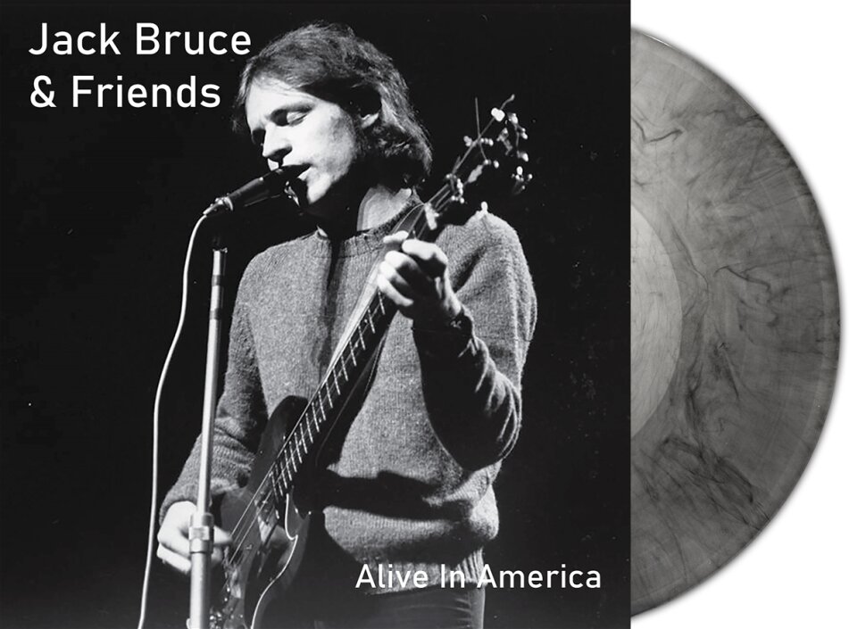Jack Bruce - Alive In America 2023 Reissue, Renaissance, Clear Marble Vinyl, 2 LPs