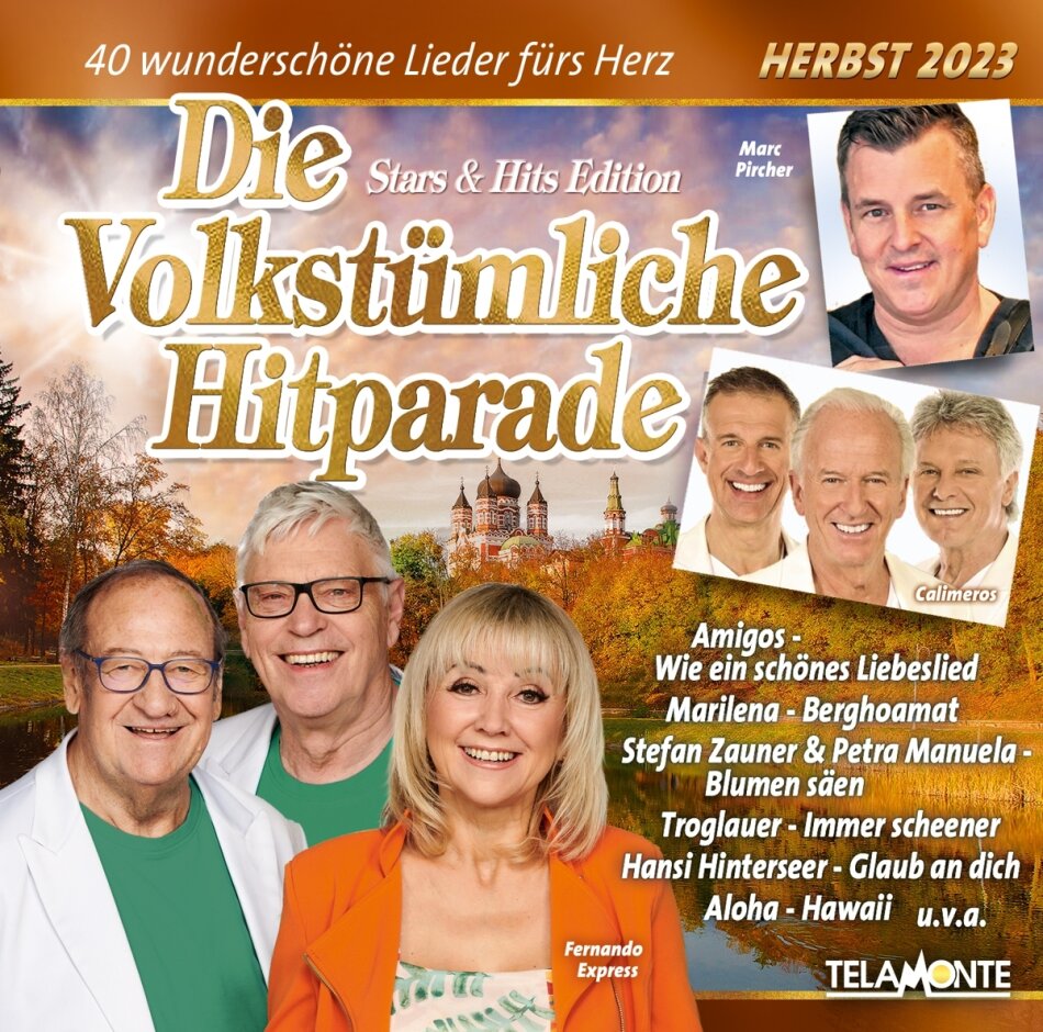 Die Volkstümliche Hitparade Herbst 2023 2 CDs