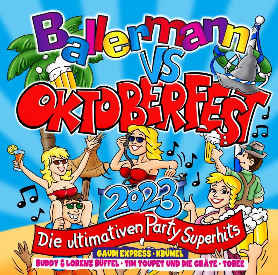 Ballermann vs Oktoberfest 2023 2 CDs