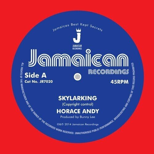 Andy Horace - Skylarking/Version 2023 Reissue, Jamaican Recordings, 7" Single