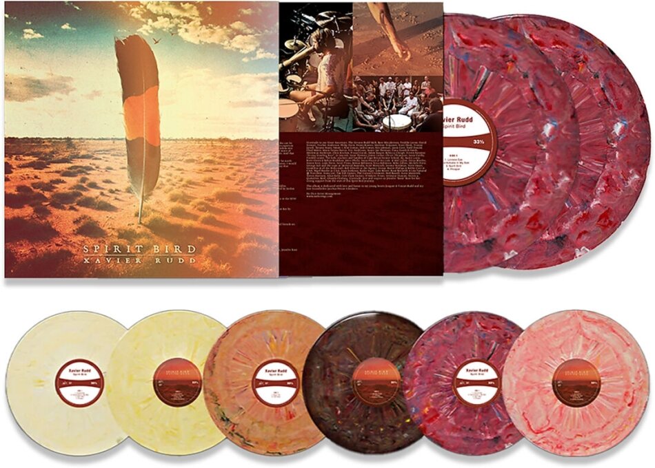 Xavier Rudd - Spirit Bird 2023 Reissue, LUCKY DIP RECYCLED, Virgin, 2 LPs