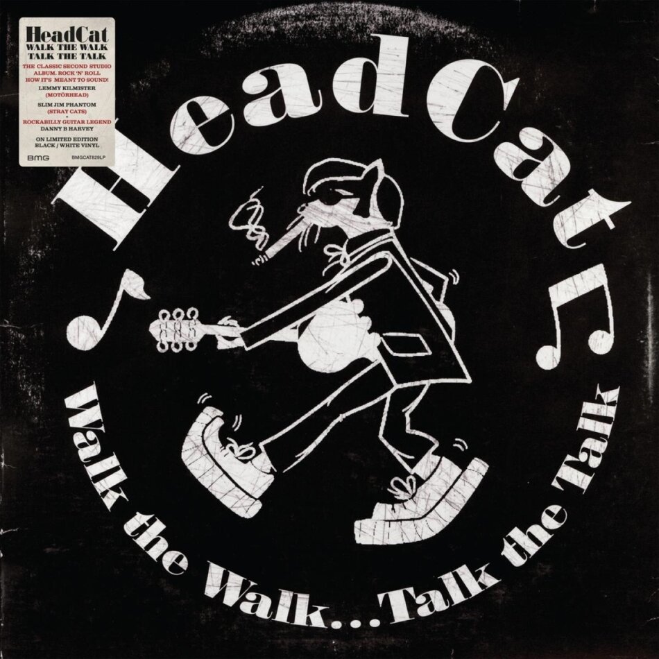 Head Cat (Lemmy/Slim Jim Phantom/Harvey) - Walk The Walk Talk The Talk 2023 Reissue, BMG Rights Management, LP