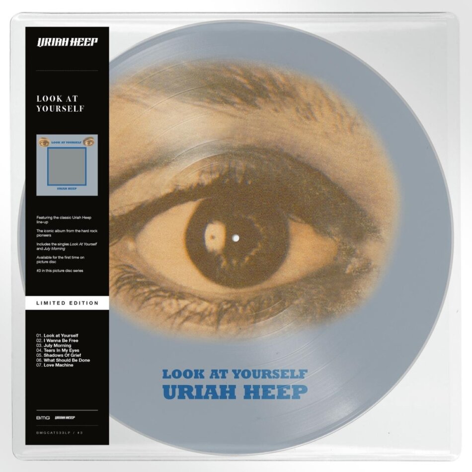 Uriah Heep - Look At Yourself 2023 Reissue, BMG/Sanctuary, Picture Disc, LP