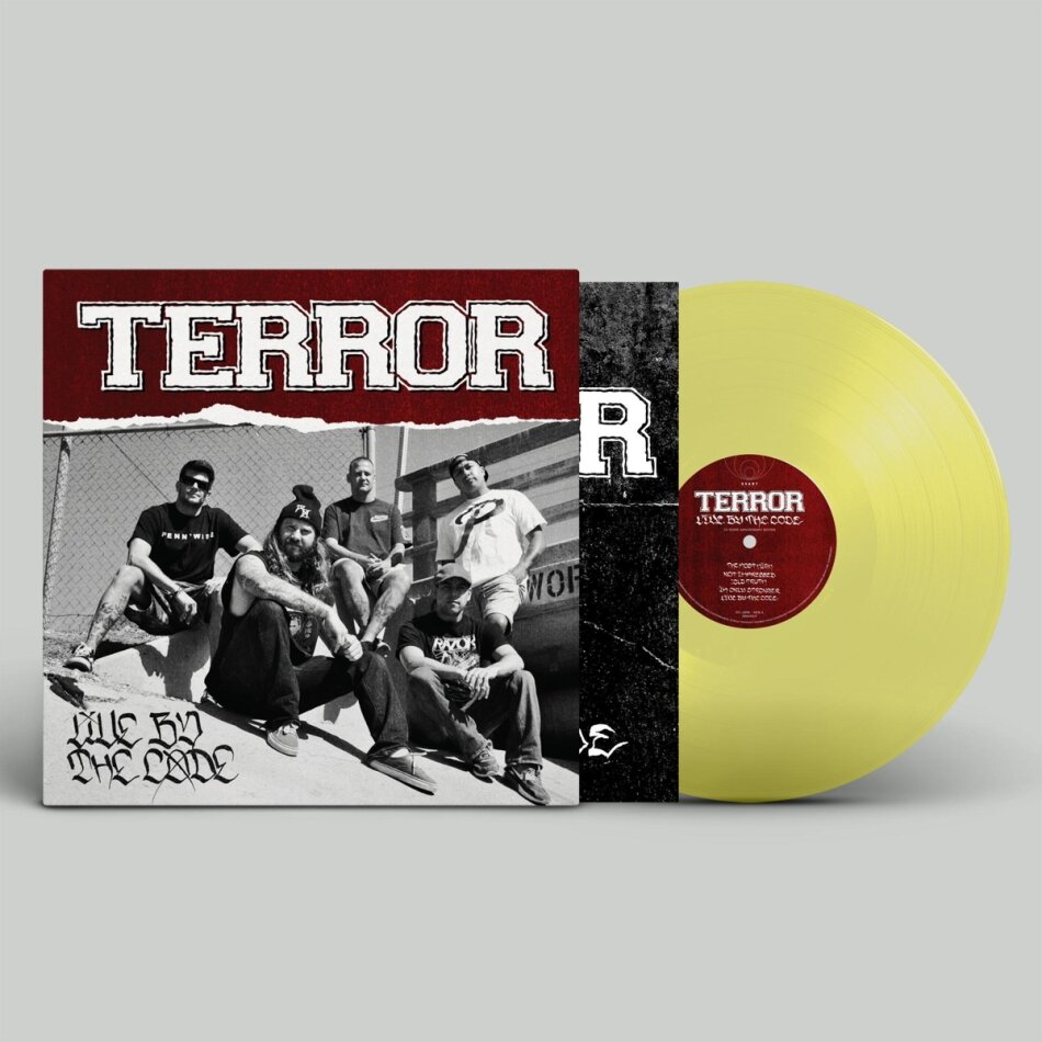 Terror - Live By The Code 2023 Reissue, 10th Anniversary Edition, Yellow Vinyl, LP