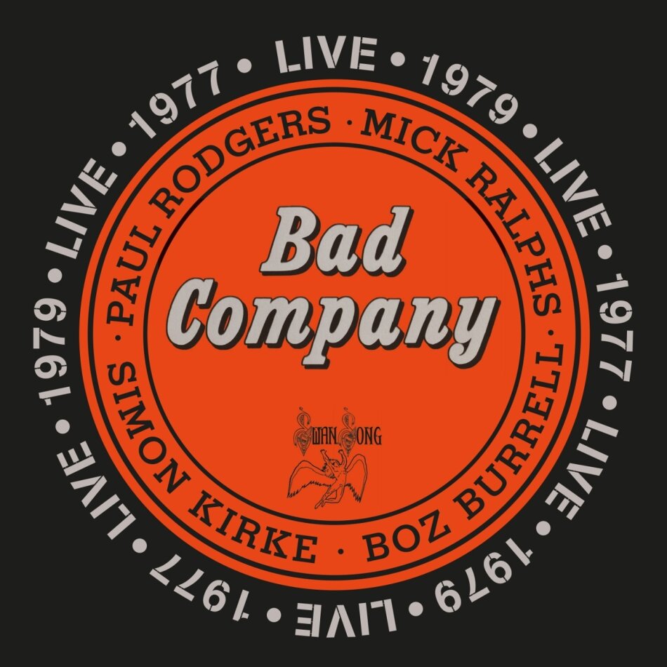 Bad Company - Live 1977 & 1979 2023 Reissue, Music On CD, 2 CD