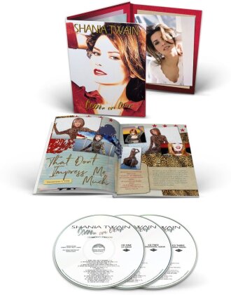 Shania Twain - Come On Over (2023 Reissue, CD Hardcover Book, &Eacute;dition Deluxe, Diamond Edition, 3 CD)