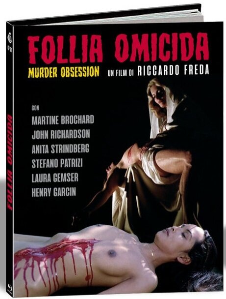 Follia Omicida - Murder Obsession (1981) Cover B, Édition Limitée, Mediabook