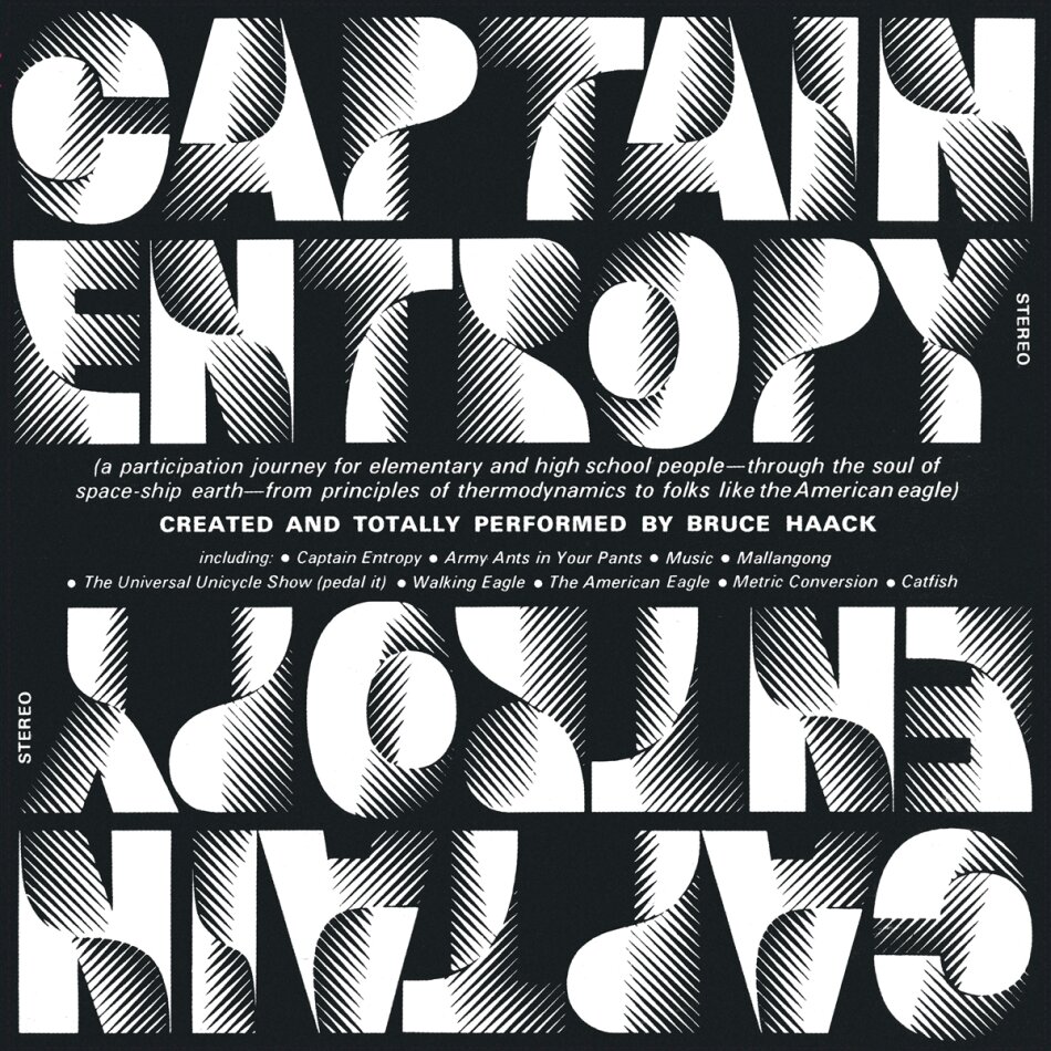 Bruce Haack - Captain Entropy 2023 Reissue, Limited Edition, Clear Vinyl, LP
