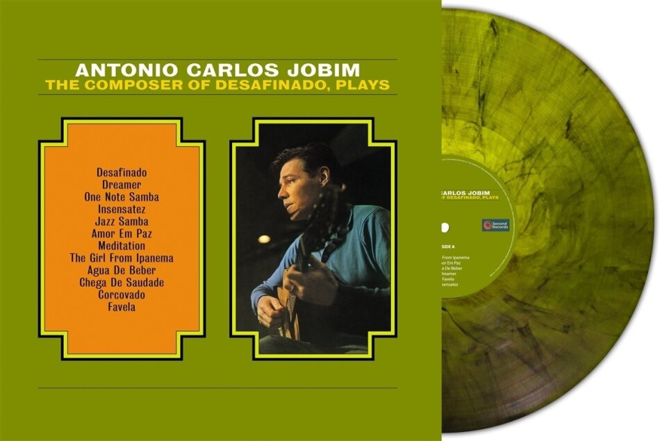 Antonio Carlos Jobim - Composer Of Desafinado Plays 2023 Reissue, Second Records, Limited Edition, Green Marble Vinyl, LP