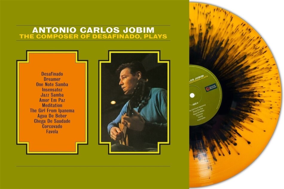 Antonio Carlos Jobim - Composer Of Desafinado 2023 Reissue, Second Records, Limited Edition, Orange/Black Vinyl, LP