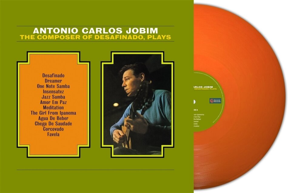Antonio Carlos Jobim - Composer Of Desafinado 2023 Reissue, Second Records, Limited Edition, Orange Vinyl, LP